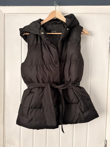 Boohoo black puffer sleeveless - boohoo,