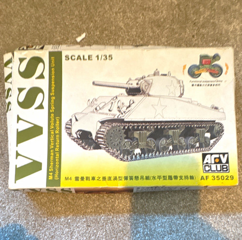 Afv club sherman vvss - m4,