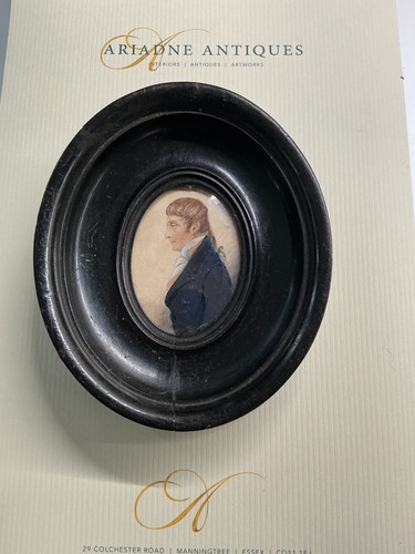 Georgian portrait miniature - georgian, of