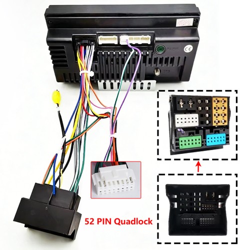 Android car radio - android, quadlock
