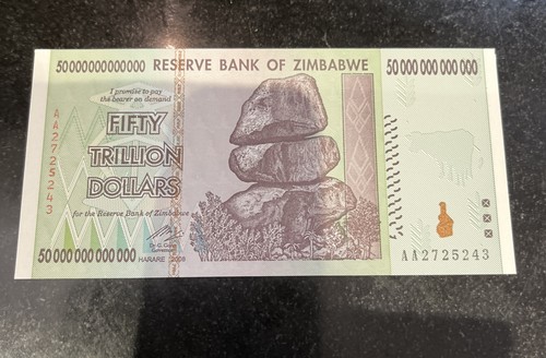 Zimbabwe trillion dollar - trillion,