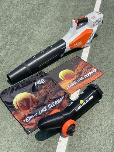 Clay court tennis - clay, sweeper
