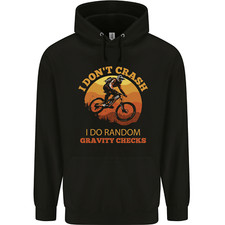 Gravity Checks Downhill MTB Mountain Bike Childrens Kids Hoodie