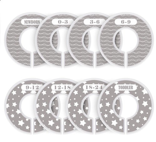 Baby wardrobe dividers - x,