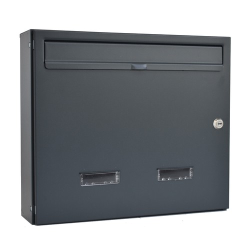 Wall mounted post box large - wall,