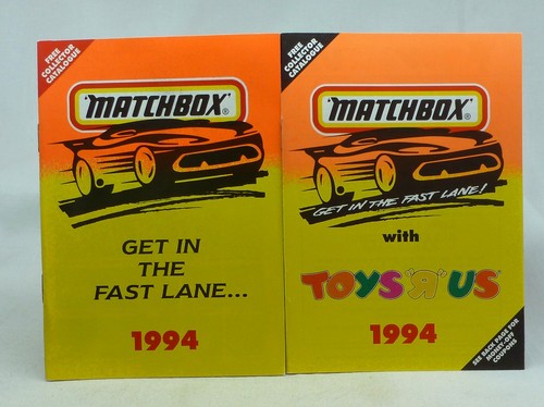 Matchbox 1994 pocket - matchbox, catalogue
