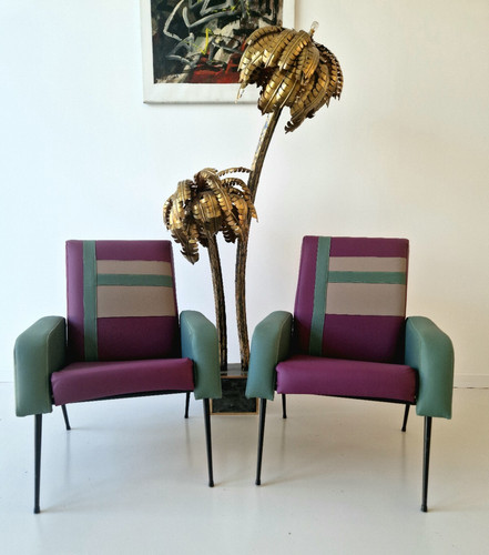 Pair post modern memphis - of,
