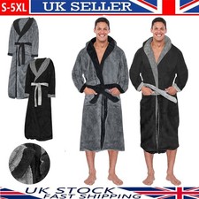 Mens Gents Dressing Gown Long