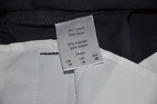 Cotton Traders Gent's action trousers: dark navy; 36" waist. 2 pairs, one new