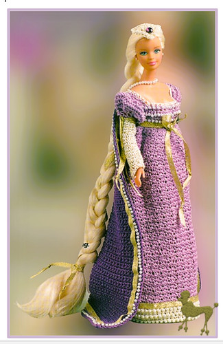 Crochet pattern barbie fashion - pattern,