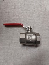 Valve 1½  BSP Female Threaded Lever Ball Valve 2x1½ Inch