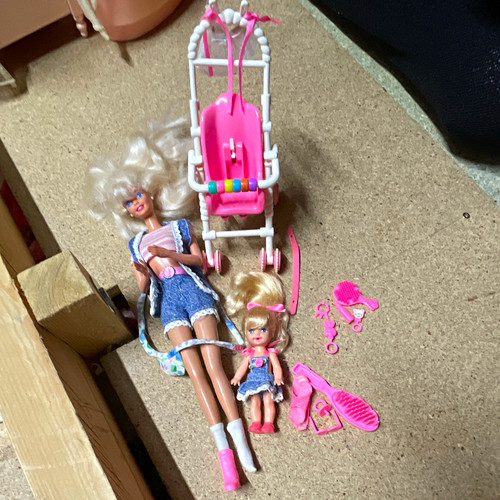Vintage 1985 barbie - barbie, kelly