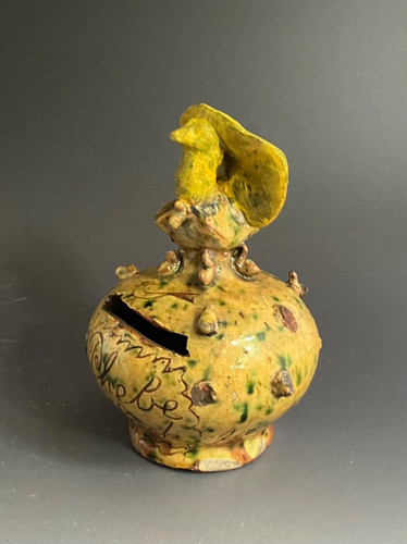 Donyatt slipware money box