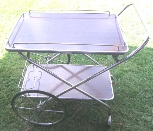 Vintage tea trolley tier - vintage, 2
