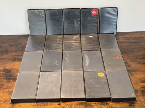 Empty vhs video tape - 20,