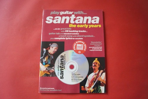 Santana play guitar with - -,