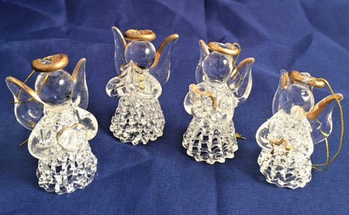 Lattice glass angel christmas - glass,