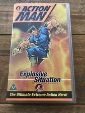 Action Man Explosive Situation VHS Video Childrens Retro