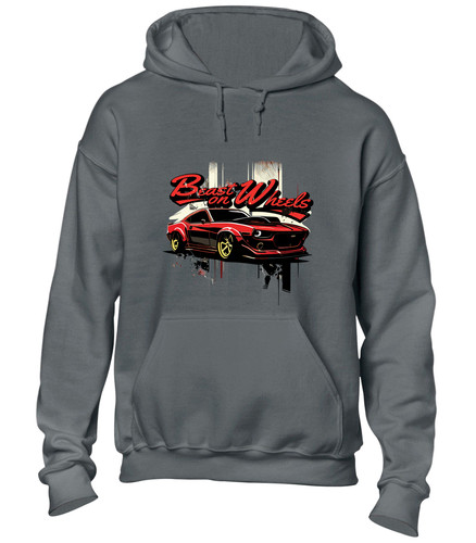 Beast wheels hoody - wheels, hoodie