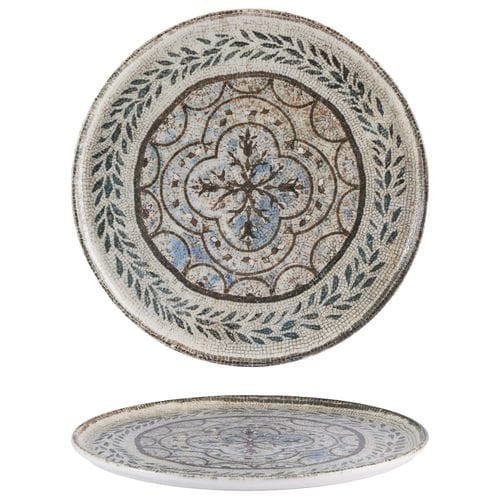 Mosaic pizza plate 31cm - mosaic,