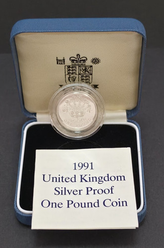 1991 royal mint - uk, silver