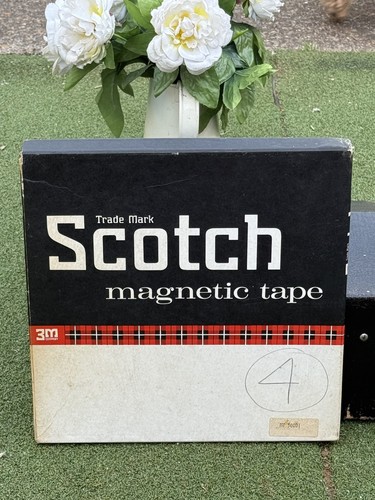 Vtg scotch magnetic tape - ,