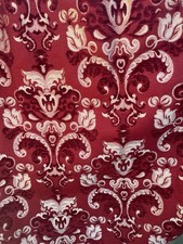 Pair Dunelm Chenille Brocade