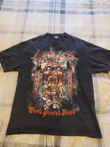 Slayer 2009 tour shirt - slayer,