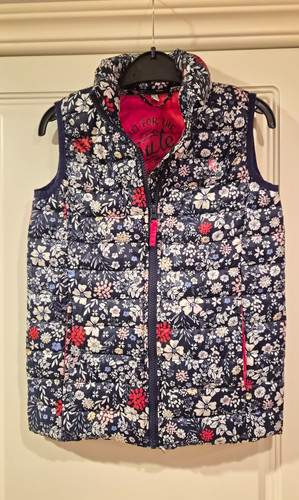 Joules girls floral quilted - girls,