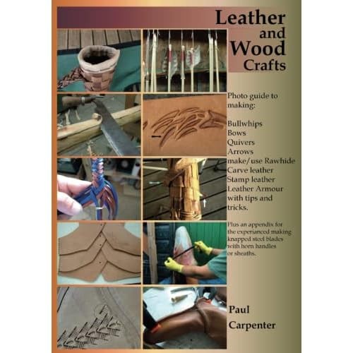 Leather and wood crafts new - leather,