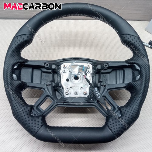 Full leather steering wheel - leather,