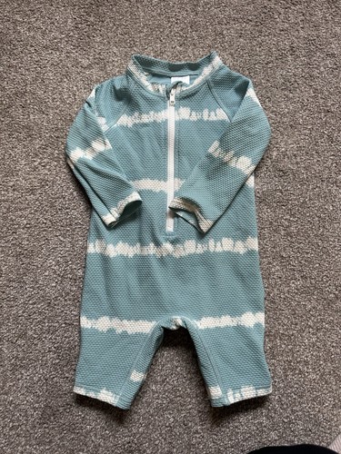 Boys one piece blue - m&s,