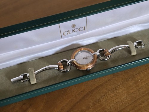 Gucci bamboo ladies watch - bamboo,