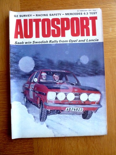 Autosport magazine feb 1971 - 25,