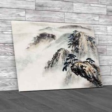Chinese Hills Painting Canvas