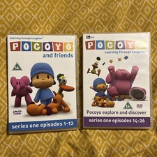(10) 2 x Pocoyo DVD’s Series