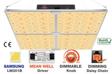 DEVILGROW 4500W LED Grow Light Samsungled LM301B Indoor All Stage Veg Flower 