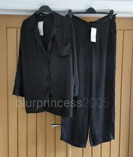 ZARA Co Ord Trousers Shirt Top