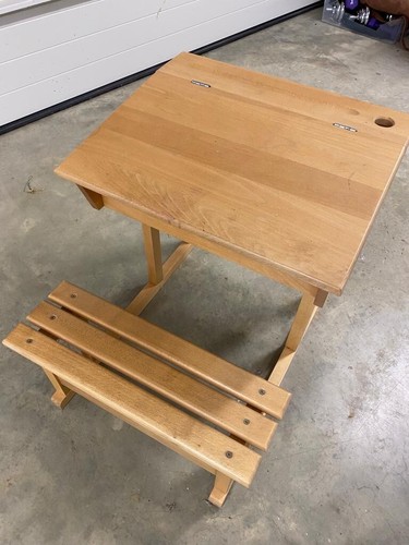 Wooden school vintage classic - ,