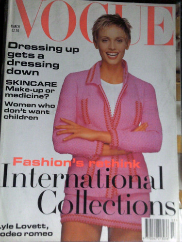 Vogue march 1994 lovely - ,