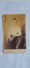 Antique cabinet card/CDV,real photo,a nice woman from Cheltenham,1880s,J. Joyner