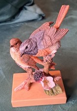 Country Artists Pair of Redstarts with Blackberry  Broadway Collection 04166