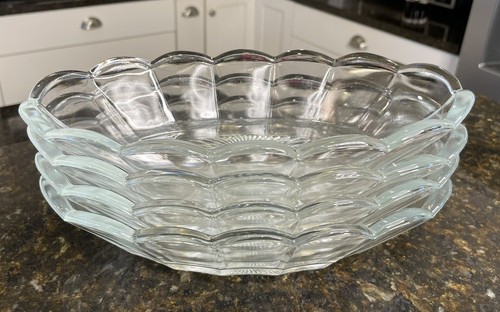 Set large clear glass ice - 4,