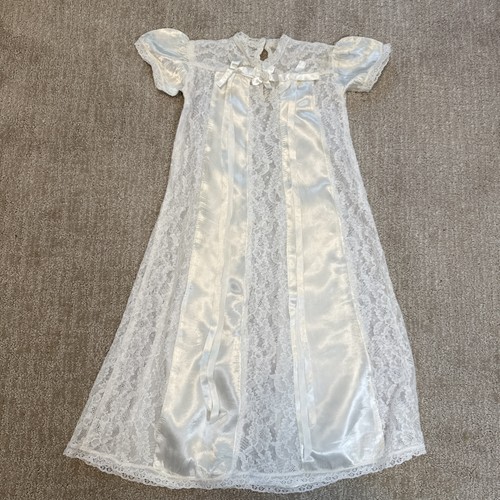 Vintage baby dress long gown - vintage,