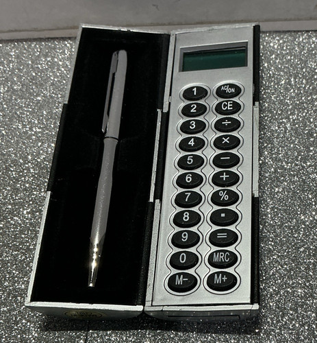Vintage calculator pen set - pen, in