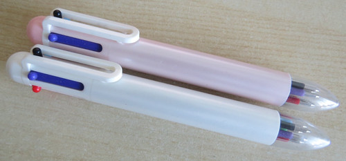 Colour ballpoint pens - x,