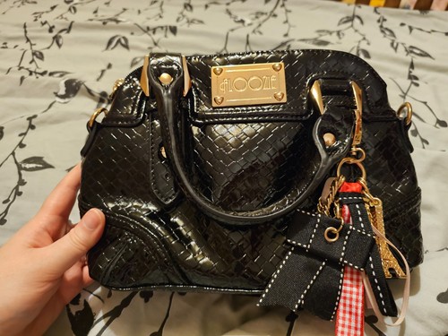Black floozie handbag shoulder