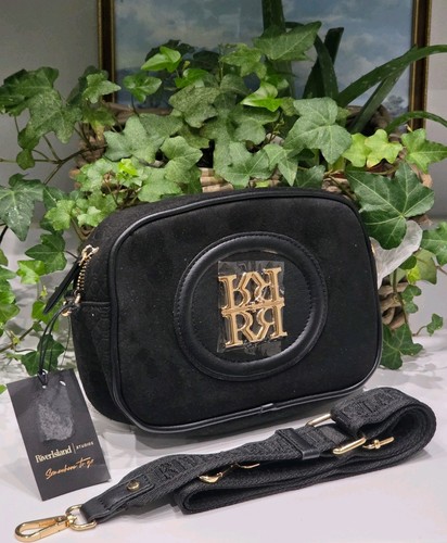 River island black monogram - river,