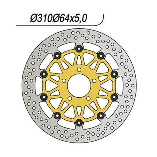Front brake disc 120 for - ng,