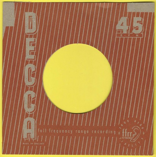 Decca records - decca, (orange
